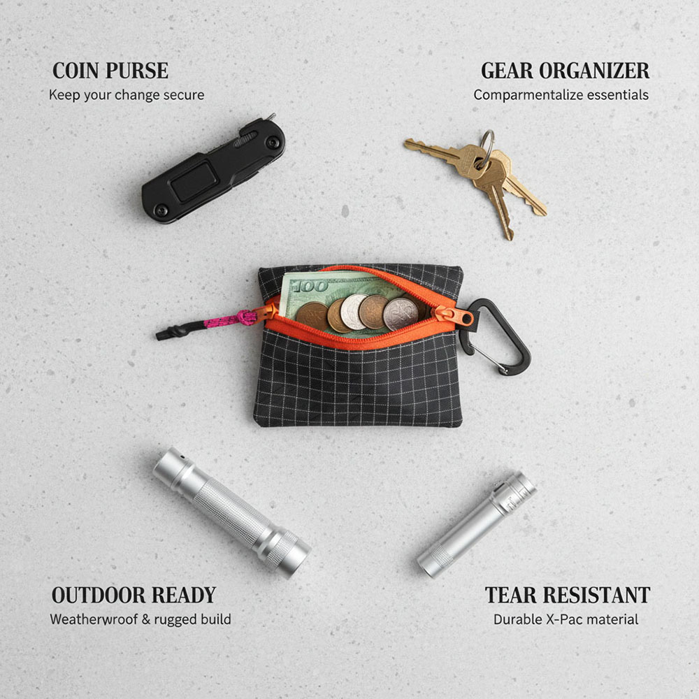 Edc Carry Kit - Açık Hava UHMWPE Saklama Çantası, Patikalar