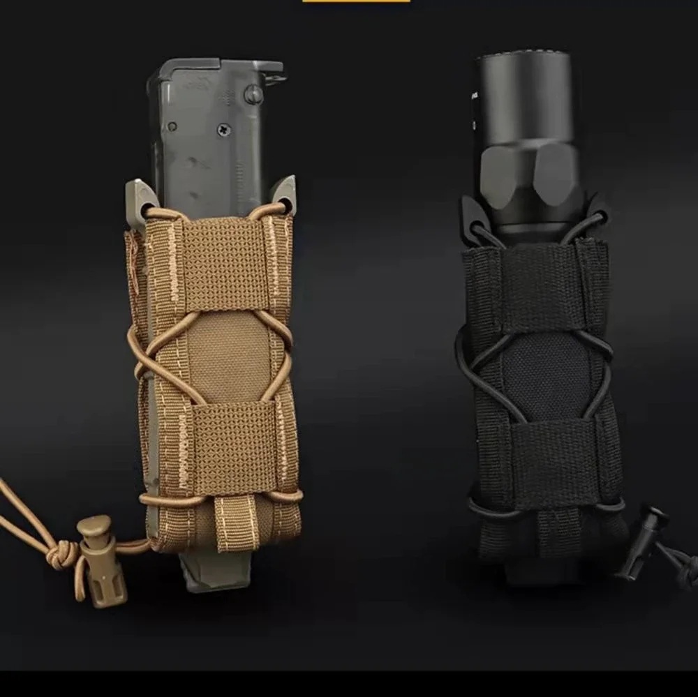 Edc Carry Knife - 9 MM Tabanca Tek Dergisi Kılıfı