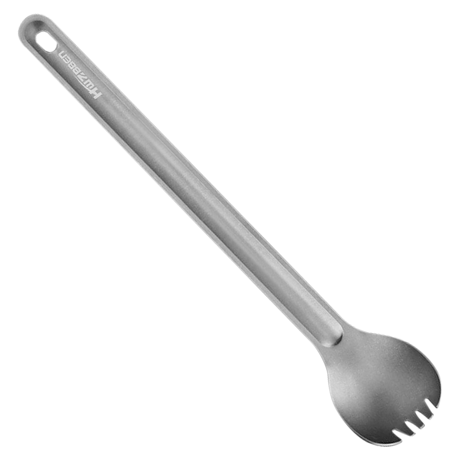 Edc Everyday Carry Knives - Titanyum Uzun Saplı Spork Çatal Bıçak