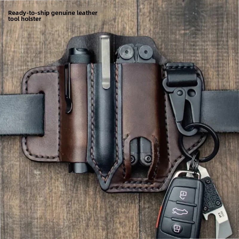 Deri EDC Alet Çantası Açık Hav - Edc Carry Fanny Pack incelemesi ve fiyatı