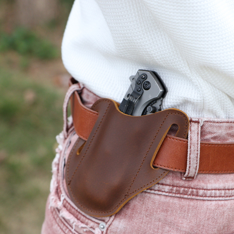 Deri EDC Alet Çantası Açık Hav - Edc Carry Fanny Pack incelemesi ve fiyatı