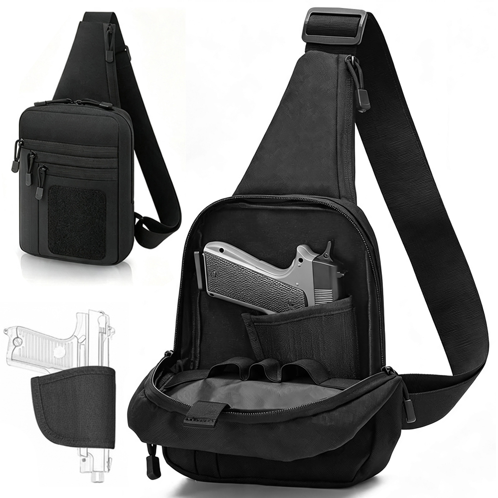 Gizli Taşıma Göğüs Çantası, Ta - Edc Concealed Carry Sling Bag incelemesi ve fiyatı