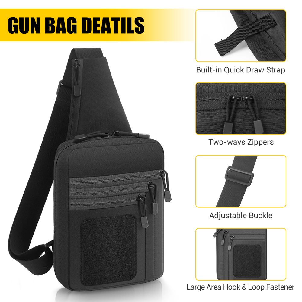Taktik Tabanca Çantası Gizli T - Edc Concealed Carry Sling Bag incelemesi ve fiyatı