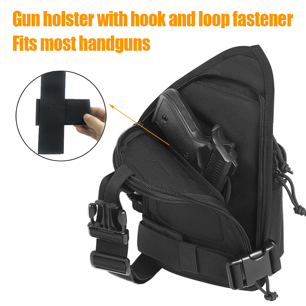 Gizli Taşıma Çantası Taktik Ça - Edc Concealed Carry Sling Bag incelemesi ve fiyatı