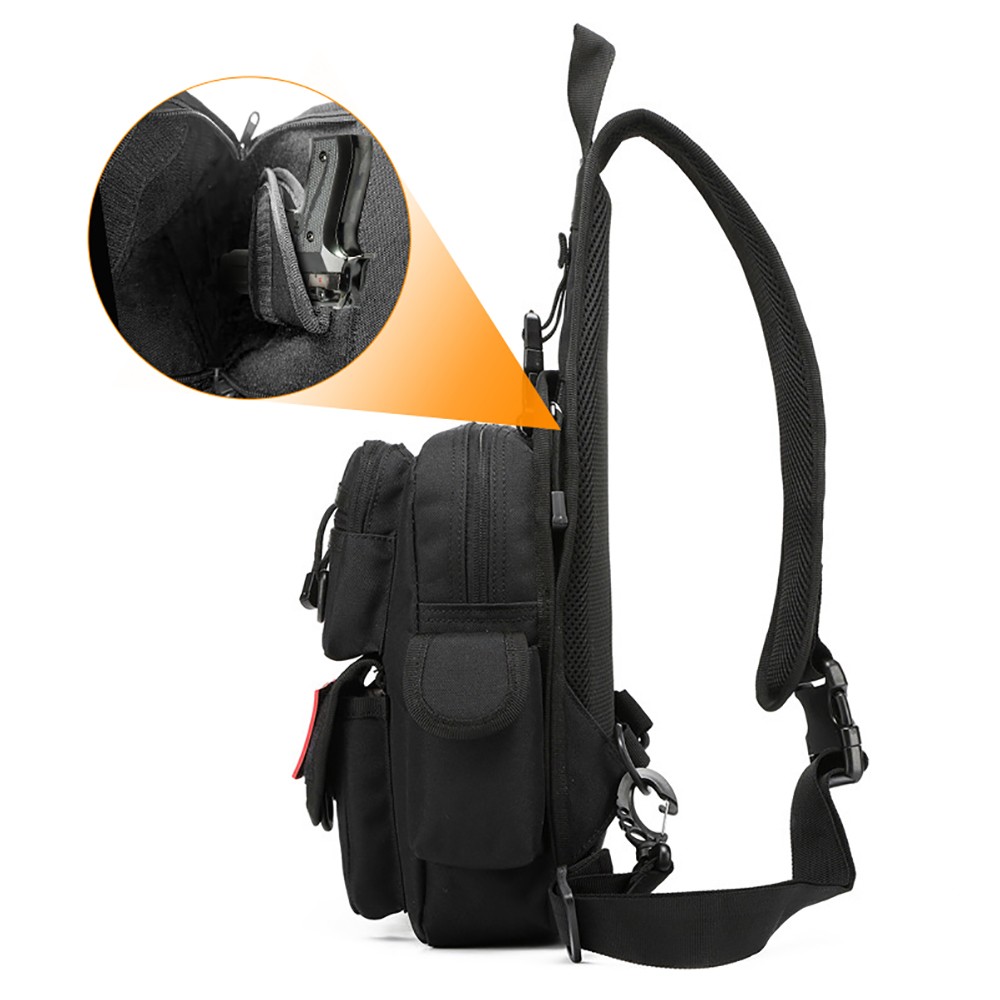 Taktik Tabanca Çantası Gizli T - Edc Concealed Carry Sling Bag incelemesi ve fiyatı
