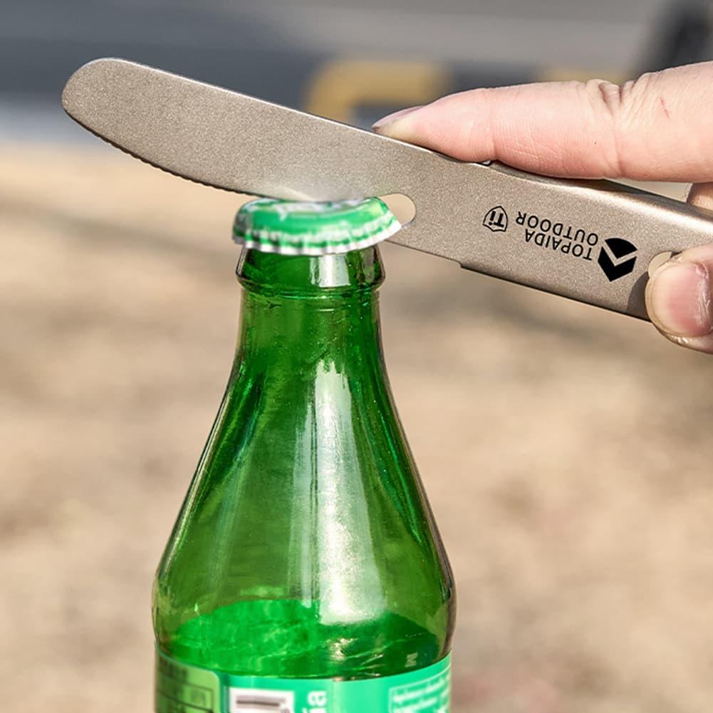 3'ü 1 Arada Titanyum Kamp Çata - Edc Everyday Carry Knives incelemesi ve fiyatı
